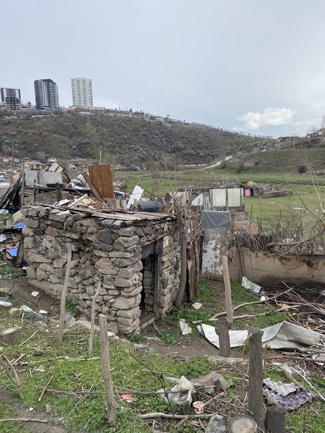 Imrahor valley - new towers rising above the cleared hillside